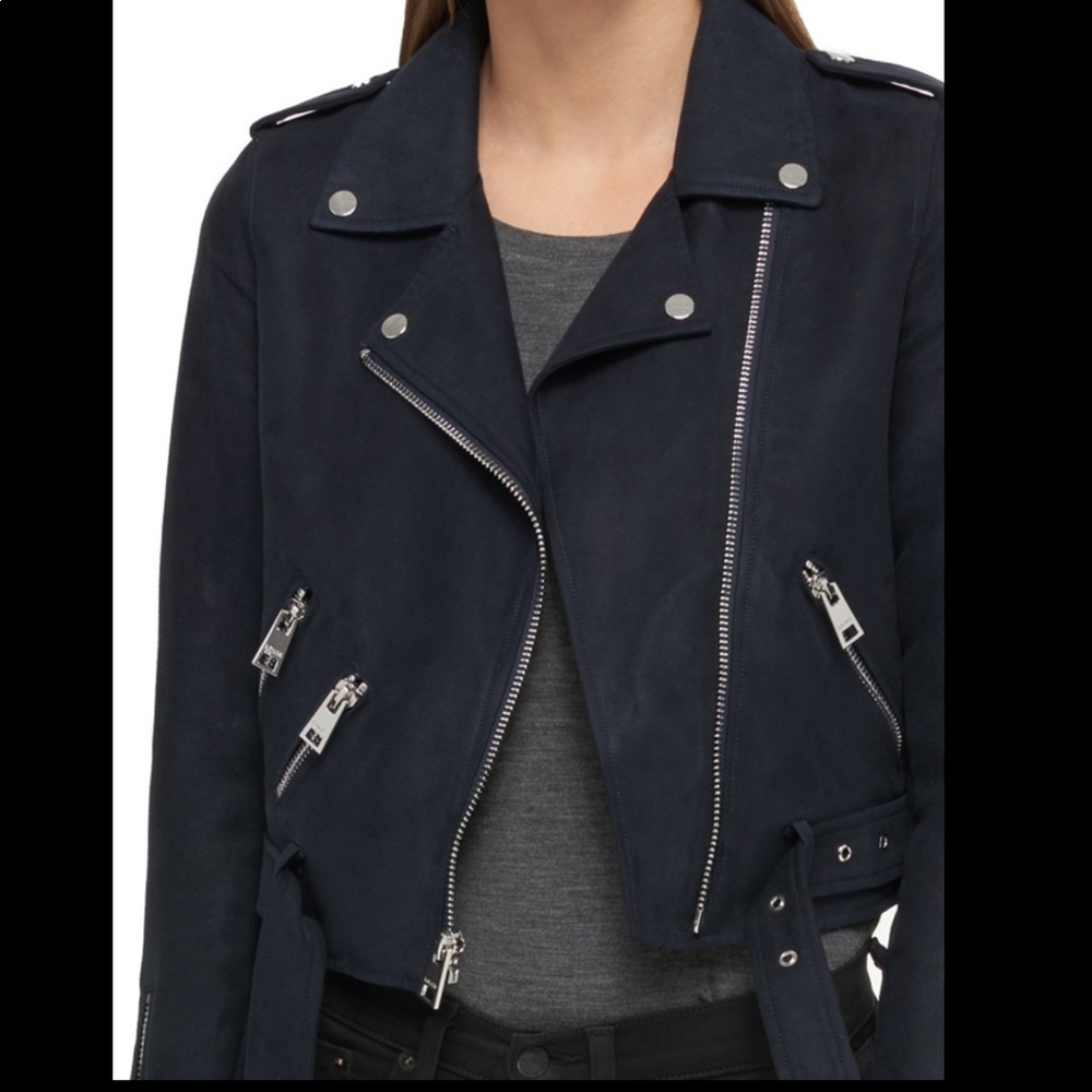 Levi’s Faux Suede Moto Jacket